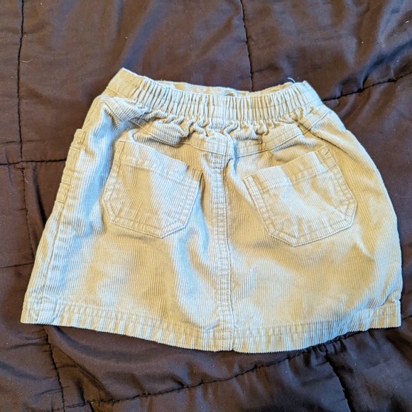 Toddler Girls' Corduroy Skirt 2T - Picture 2 of 2